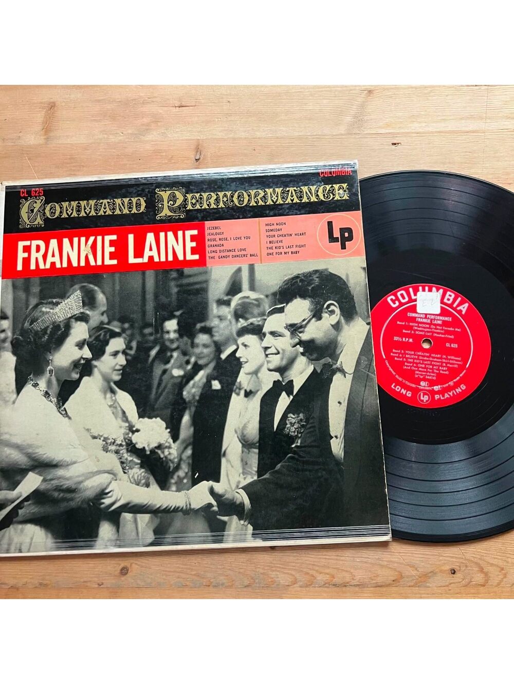 Frankie Laine - Command Performance 33rpm VG+ VR19